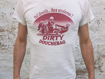 Teeshirt "Full Throttle" crême – Image 2