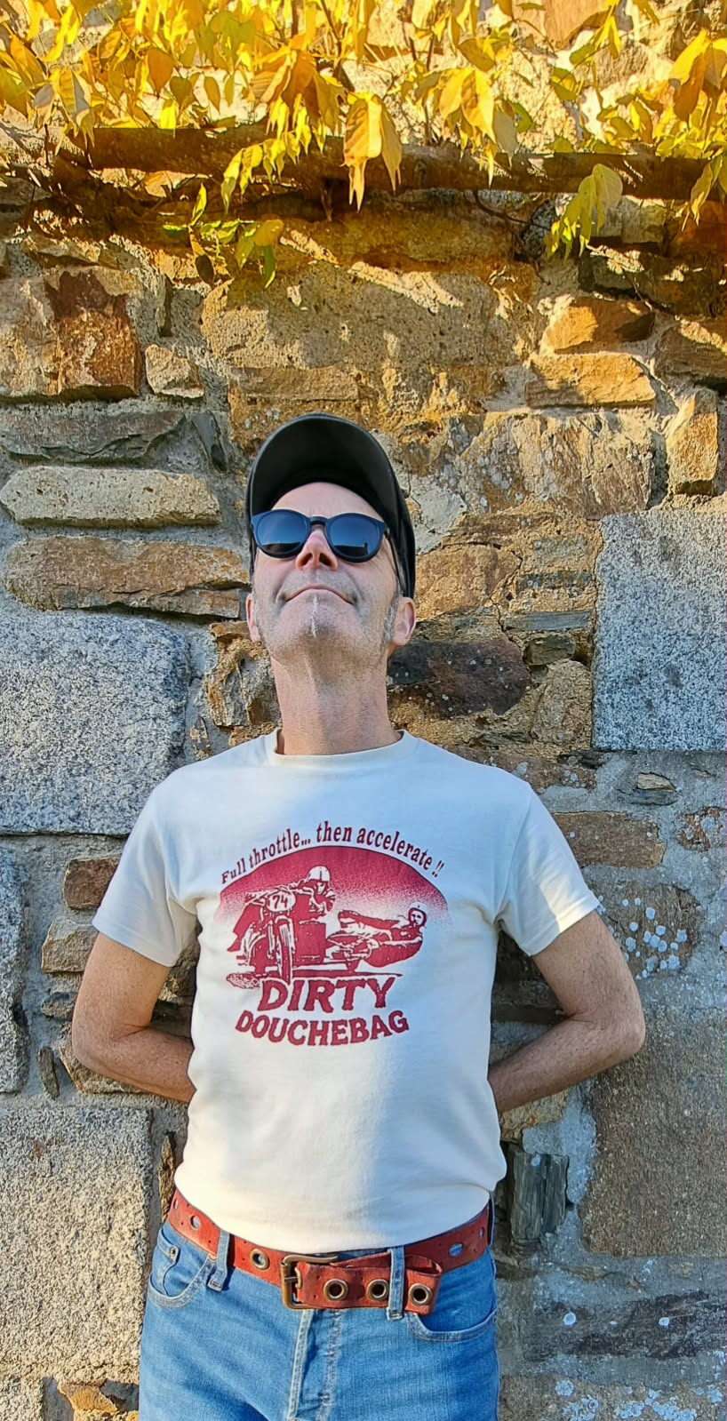 Teeshirt "Full Throttle" crême – Image 6