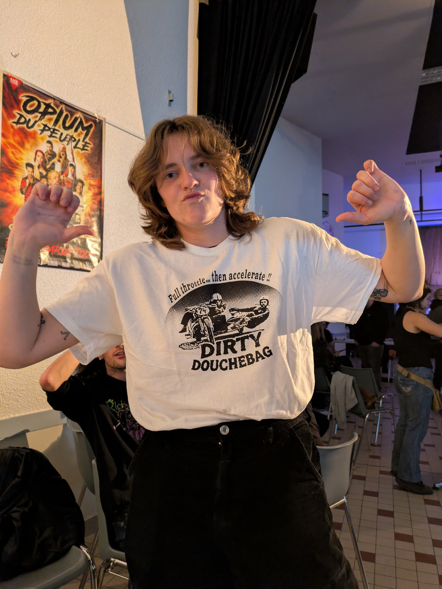 Teeshirt "Full Throttle" Blanc – Image 2